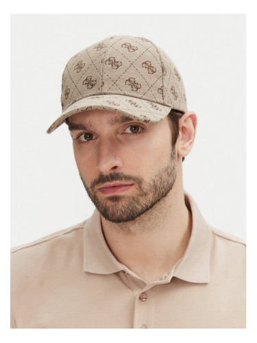 Guess Шапка с козирка M5GZ18 WGUE0 Бежов