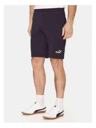 Puma Спортни шорти Ess 684715 Тъмносин Regular Fit