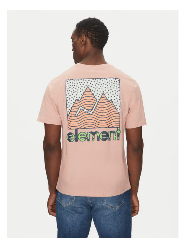 Element Тишърт ELYZT00496 Розов Regular Fit