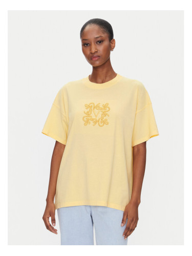 ViCOLO Тишърт RD0119 Жълт Regular Fit