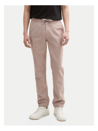 Tom Tailor Текстилни панталони 1044716 Бежов Regular Fit
