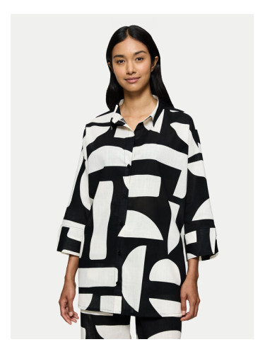 Triumph Риза Summer 10222569 Черен Oversize