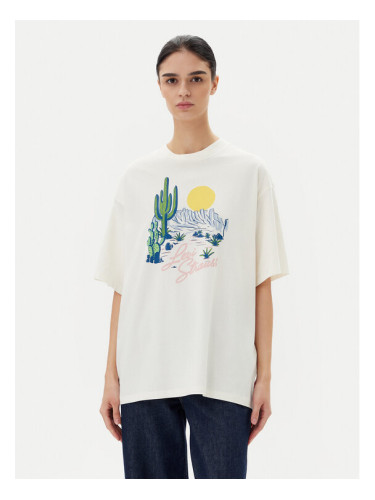 Levi's® Тишърт Graphic A4924-0082 Бял Relaxed Fit