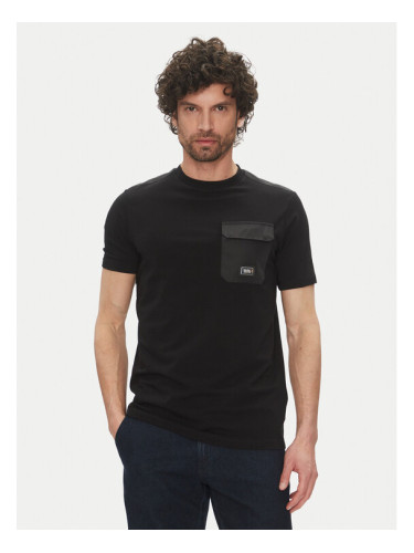 KARL LAGERFELD Тишърт 755037 552221 Черен Regular Fit