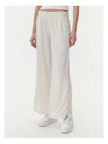 Puma Долнище анцуг Ess 629804 Бежов Wide Leg