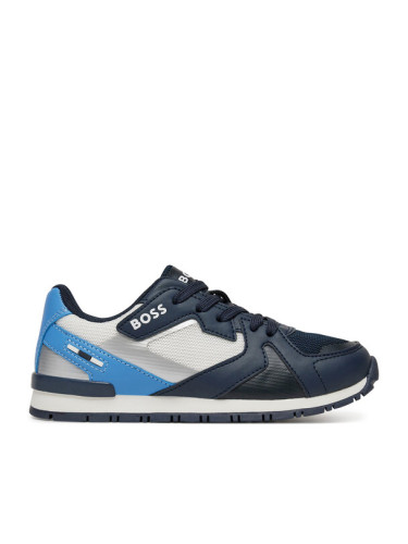 BOSS Сникърси J51646 M Тъмносин