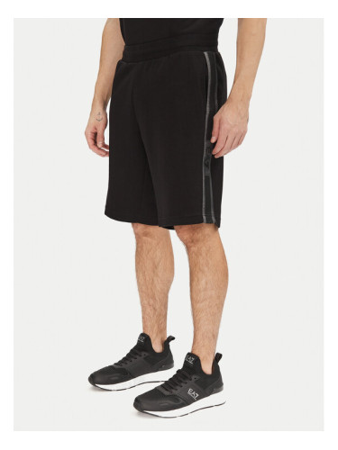 EA7 Emporio Armani Спортни шорти 7M000544 AF12660 UC001 Черен Regular Fit