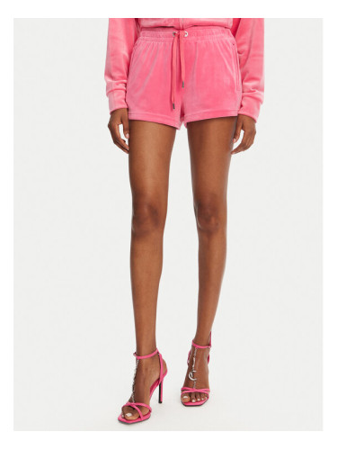 Juicy Couture Спортни шорти Tamia JCWH121001 Розов Regular Fit