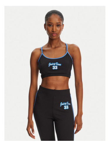 Juicy Couture Сутиен-топ JCSNS125404 Черен