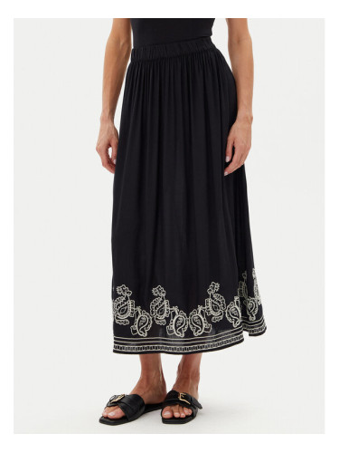 JDY Макси пола Risso 15354225 Черен Regular Fit