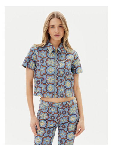 Wrangler дънкова риза 112362607 Син Slim Fit