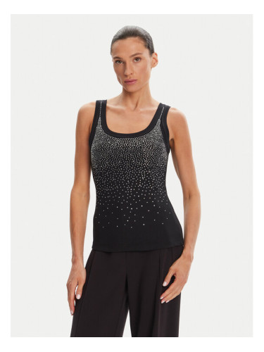 Rinascimento топ CFC0124040003 Черен Regular Fit