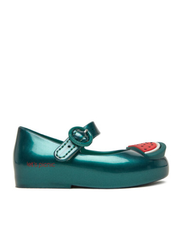 Melissa Балеринки Mini Melissa Sweet Love Picnic Bb 36009 Зелен
