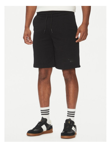 Richmond X Спортни шорти UMP25007BE Черен Regular Fit