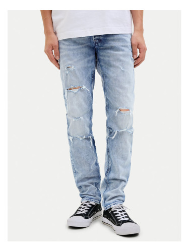 Jack & Jones Дънки Glenn 12261699 Син Slim Fit