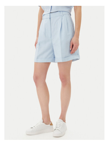 Tommy Hilfiger Шорти от плат WW0WW44767 Светлосиньо Regular Fit