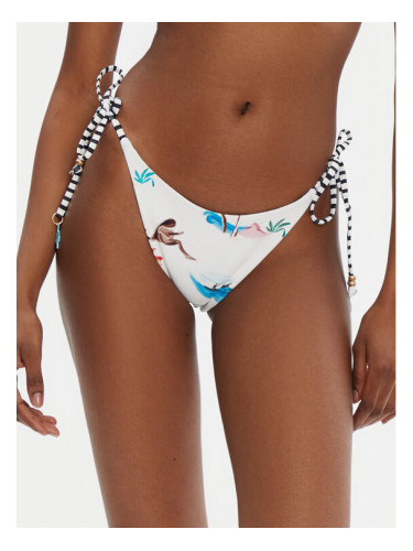 Seafolly Долнище на бански Isla Palm 40706-216 Бял