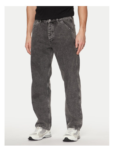 Jack & Jones Дънки Eddie 12269505 Сив Loose Fit