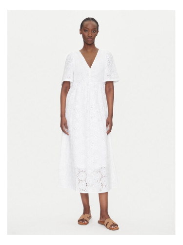 JDY Лятна рокля Heaven 15347544 Бял Regular Fit