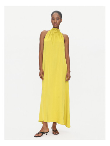 ViCOLO Коктейлна рокля TD0768 Жълт Regular Fit