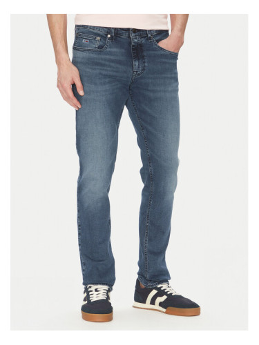 Tommy Jeans Дънки Scanton DM0DM21006 Тъмносин Slim Fit