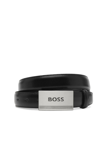 BOSS Колан J51741 D Черен