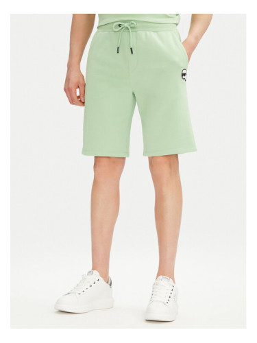 KARL LAGERFELD Спортни шорти 705014 552900 Зелен Regular Fit