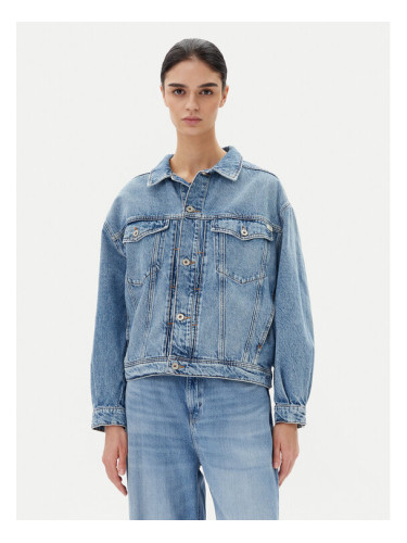 Mustang Дънково яке Arcata 1016219 Син Loose Fit