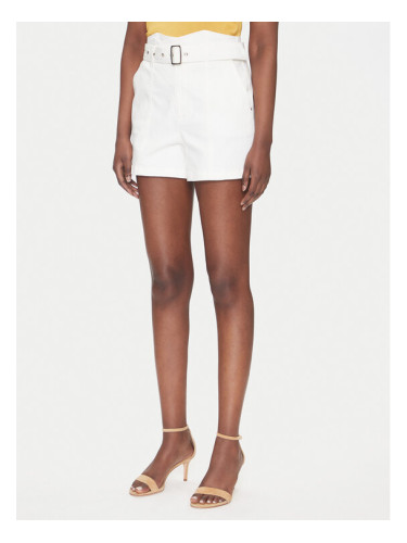 Morgan Дънкови шорти 251-SHERIM Бял Wide Leg