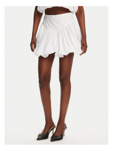 Bardot Мини пола Lissett Poplin 59796SB Бял Regular Fit