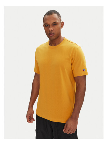 Champion Тишърт 220761 Жълт Loose Fit