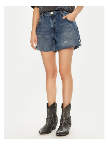 One Teaspoon Дънкови шорти Shakers 26842 Тъмносин Regular Fit