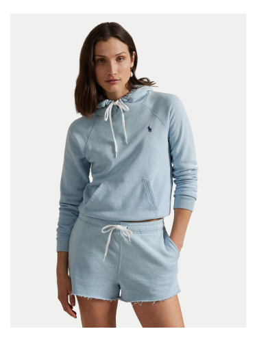 Polo Ralph Lauren Суитшърт 211935583013 Светлосиньо Regular Fit
