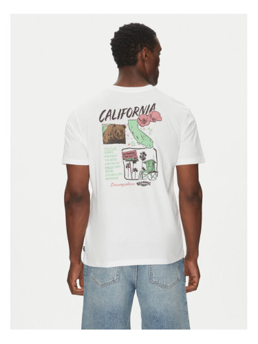 Billabong Тишърт EBYZT00294 Бял Regular Fit