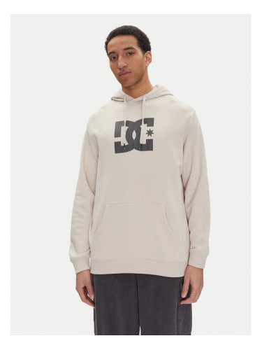 DC Суитшърт ADYSF03099 Бежов Relaxed Fit