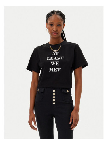 MET Тишърт M10 261TS Черен Regular Fit