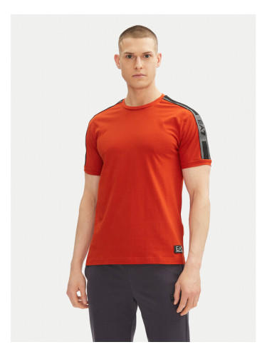 EA7 Emporio Armani Тишърт 7M000138 AF10375 U3012 Оранжев Regular Fit