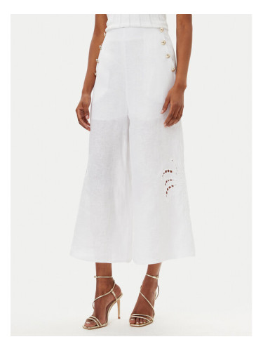 MET Панталони тип кюлоти M10 278PT Бял Relaxed Fit