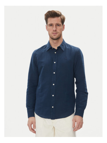 Lee Риза Patch 112364107 Син Regular Fit