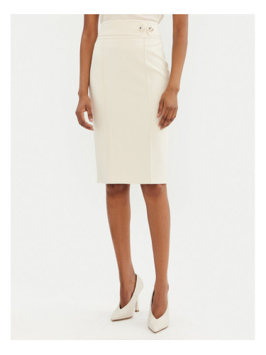 Rinascimento Пола тип молив CFC0122972003 Бежов Regular Fit