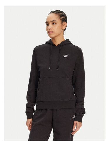 Reebok Суитшърт 100071947 139-18-00 Черен Regular Fit