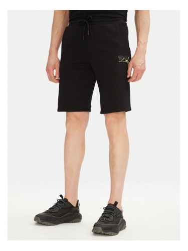 KARL LAGERFELD Спортни шорти 705400 552917 Черен Regular Fit