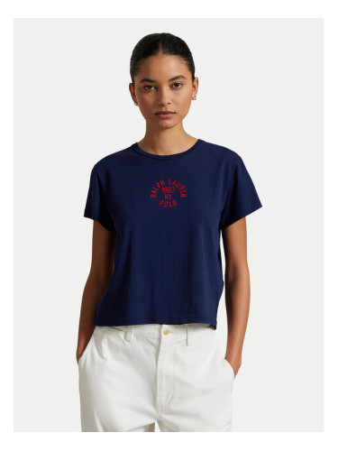 Polo Ralph Lauren Тишърт 211965108001 Тъмносин Regular Fit
