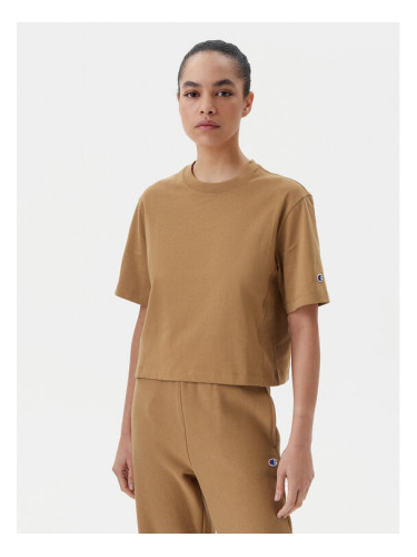 Champion Тишърт 117874 Бежов Regular Fit