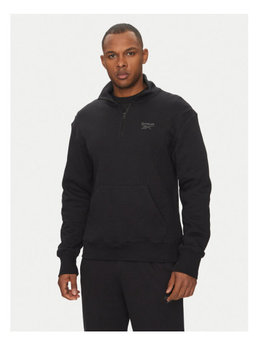 Reebok Суитшърт 100214081 Черен Regular Fit