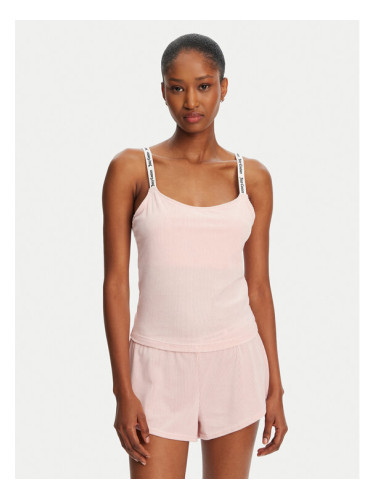 Juicy Couture топ Elina JCLCT125501 Розов Slim Fit