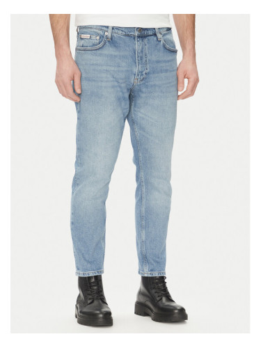 Calvin Klein Jeans Дънки J30J327174 Син Tapered Fit