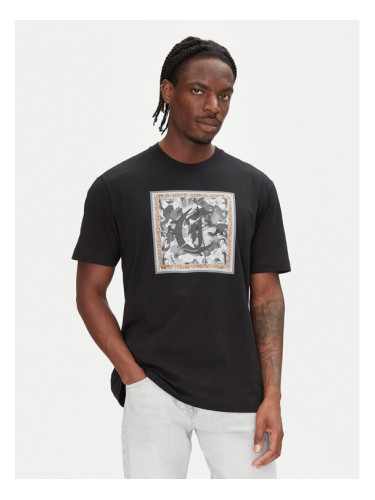 Just Cavalli Тишърт 78OAHC10 Черен Regular Fit