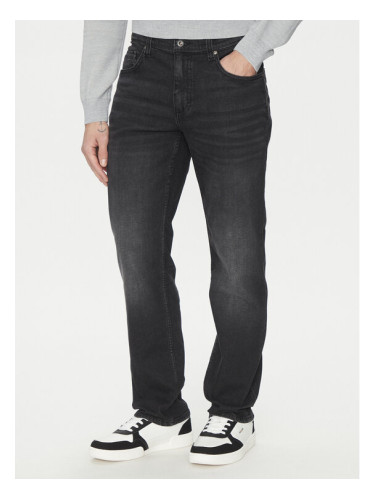 Mustang Дънки Washington 1016334 Черен Straight Fit