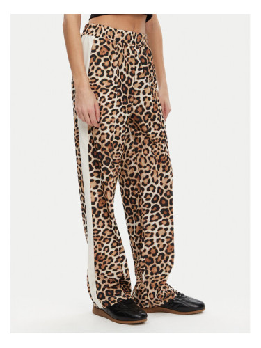 Puma Долнище анцуг T7 Leo Luxe 632343 Кафяв Straight Fit